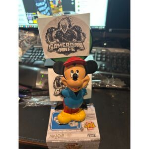 Disney Mickey Mouse Vinyl Squeak Figure Disney Parks Jakks Pacific